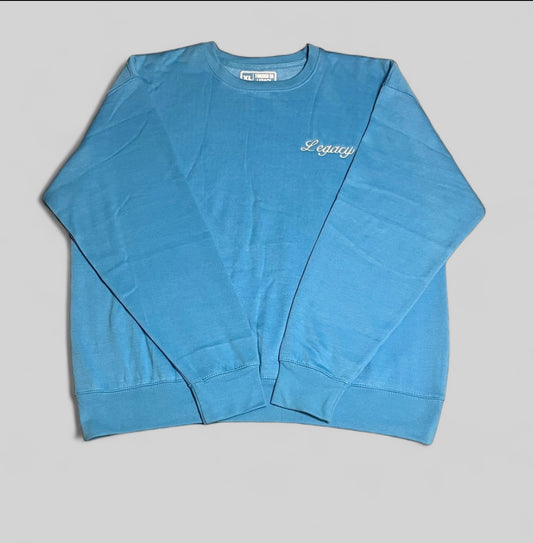 SKY BLUE LEGACY CREWNECK